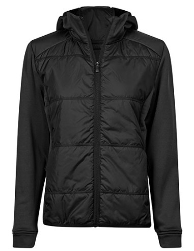 TEE-9113-Womens Hybrid-Stretch Hooded Jacket